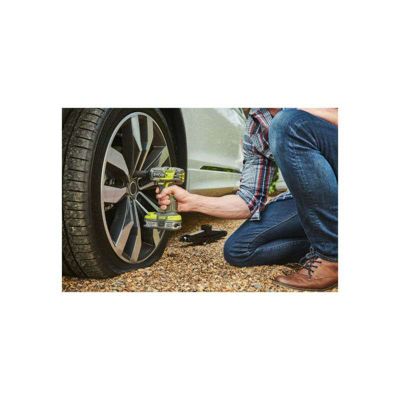 RYOBI - Boulonneuse a chocs BRUSHLESS 18V ONE+ - 4 modes - emmanchement carré 1/2 + adaptateur hexagonal 1/4'' - R18IW7-0