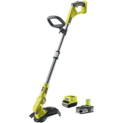 RYOBI - Coupe-bordures 18V ONE+ -  coupe 25-30 cm - tube télescopique - 1 batterie 2,5 Ah & chargeur + RAC155 OFFERT - RLT183