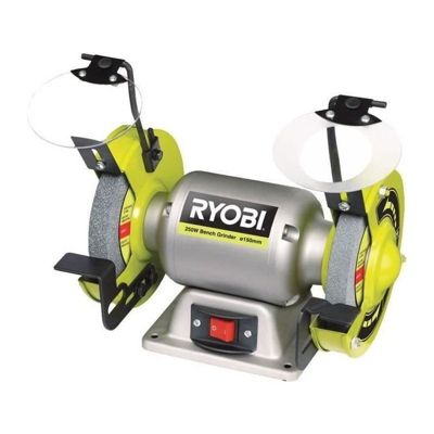 RYOBI RBG6G1 Touret a meuler 250 W 150 mm avec pare-eclats transparents