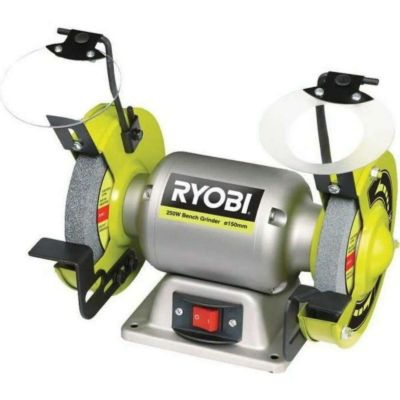RYOBI RBG6G1 Touret a meuler 250 W 150 mm avec pare-eclats transparents