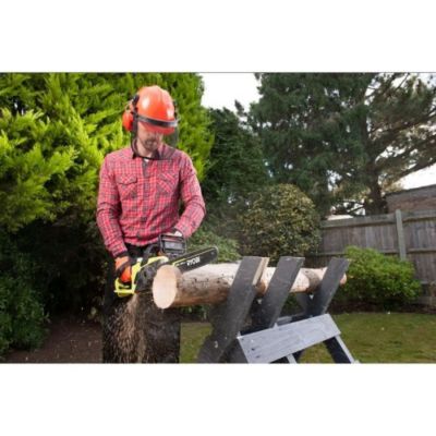 RYOBI Tronconneuse 1900 W - 35 cm + 2 chaines - RCS1935B2C