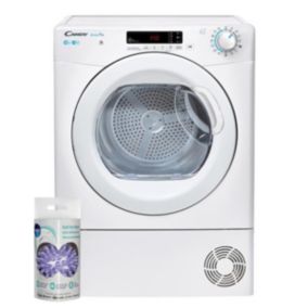 Sèche-Linge Frontal Condensation 10kg Tambour 120L Connecté CANDY