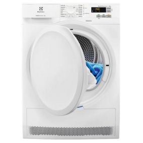 Sèche-linge pompe à chaleur 60cm 8kg, blanc Electrolux EW7H5829SB