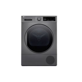 Sèche-linge pompe à chaleur 60cm 8kg noir Lg RH8D14ST