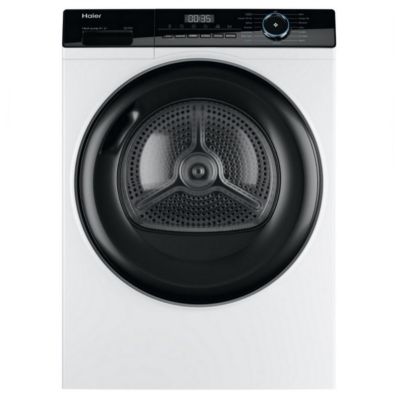 Sèche-linge pompe à chaleur 60cm 9kg blanc Haier HD90-A2939-FR