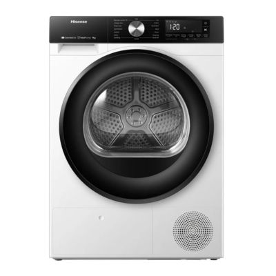 Sèche-linge pompe à chaleur 60cm 9kg blanc Hisense DH3S902UWDC