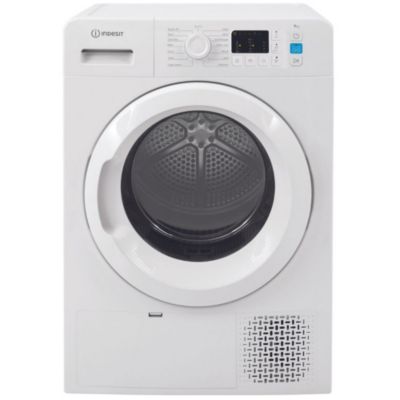 Sèche-linge pompe à chaleur 60cm 9kg blanc Indesit YTNM1091FR