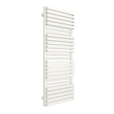 Sèche-serviette électrique blanc de 870mm de haut et 450mm de large - 600 Watt - QUA870/450BE8B