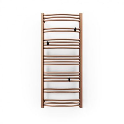 Sèche-serviette électrique cuivre de 555mm de haut et 400mm de large - 200 Watt - JAD555/400E8COP
