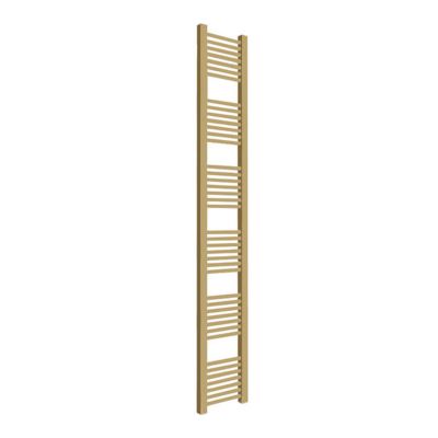 Sèche-serviette électrique doré de 460mm de haut et 230mm de large - 120 Watt - MIK460/230E1BRA