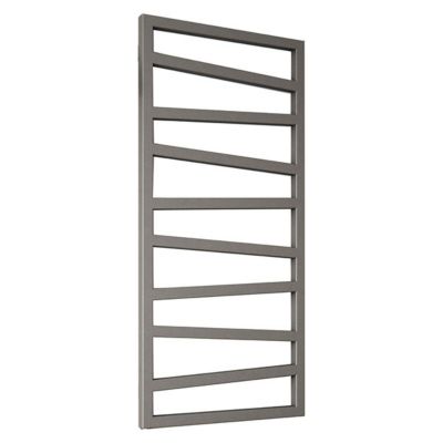 Sèche-serviette électrique gris - (HxL) 600x500 mm - 300 ( Watts) - 300 Watt - ZIG600-500E8MST