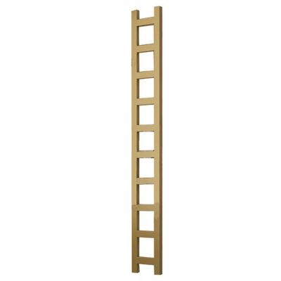 Sèche-serviette électrique programmable doré - HxL 640x200 mm - 120 Watt - EAS640/200E8BRAP