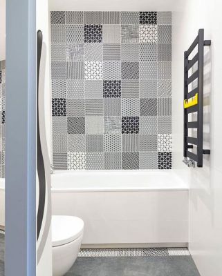 Sèche-serviette électrique programmable noir - HxL : 670x300 mm - 200 Watt - VIV670/300E1NP