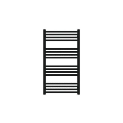 Sèche-serviette électrique programmable noir - HxL 900x400 mm - 300 Watt - FIO900/400E1NP