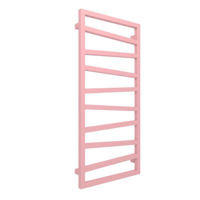Sèche-serviette électrique rose de 600mm de haut et 500mm de large - 300 Watt - ZIG600/500E83015