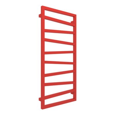 Sèche-serviette électrique rouge trafic de 600mm de haut et 500mm de large - 300 Watt - ZIG600/500E83020