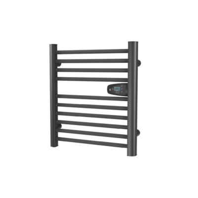 Sèche-serviette électrique sans fluide 300W H.62xL54cm BESTHERM HESTIA noir