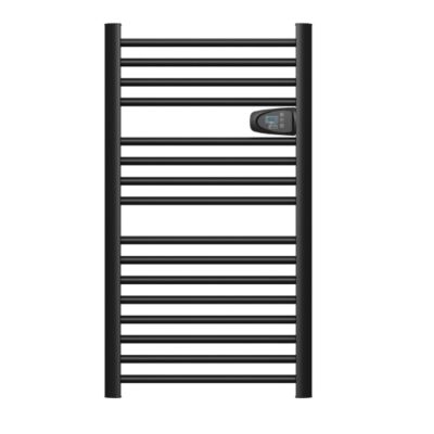 Sèche-serviette électrique sans fluide 500W H.98xL54cm BESTHERM HESTIA noir