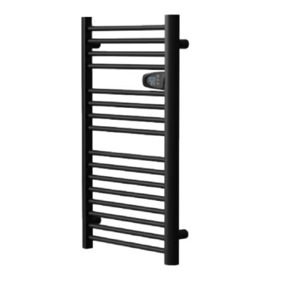 Sèche-serviette électrique Noir De 1580mm De Haut Et 600mm De Large