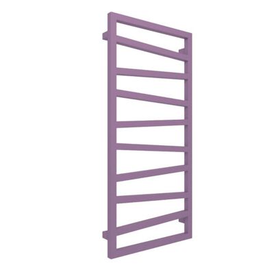 Sèche-serviette électrique violet de 600mm de haut et 500mm de large - 300 Watt - ZIG600/500E84001