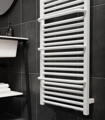 Sèche-serviette mixte blanc de 1460mm de haut et 700mm de large - 1009 Watt - LIM1460/700SOAZ8B