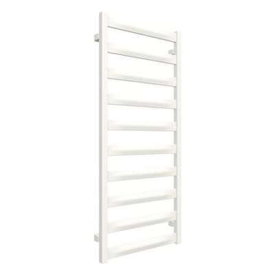 Sèche-serviette mixte blanc de 670mm de haut et 300mm de large - 185 Watt - VIV670/300Z1B