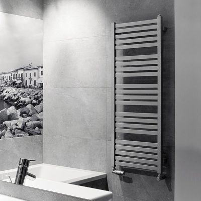 Sèche-serviette mixte chromé de 600mm de haut / 430mm de large - 156 Watt - MAR600/430V2CRO