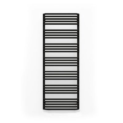 Sèche-serviette mixte noir de 1140mm de haut et 300mm de large - 362 Watt - ALE1140/300Z1N