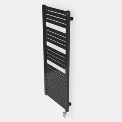 Sèche-serviette mixte noir de 860mm de haut et 440mm de large - 351 Watt - MAN860/440Z1N