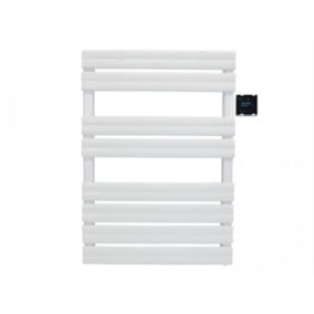 Sèche-serviettes blanc commande sans fil 500W