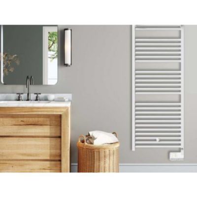 Sèche-serviettes électrique CORSAIRE 2 blanc digital étroir 500W - THERMOR - 473303