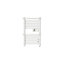 Sèche-serviettes électrique GoodHome Solna blanc 350W