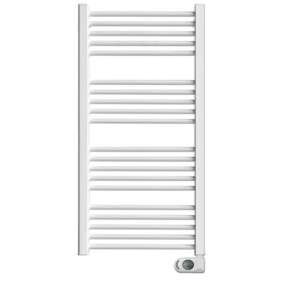 Sèche-serviettes électrique à inertie sèche HJM, 750 W, Noor, Blanc