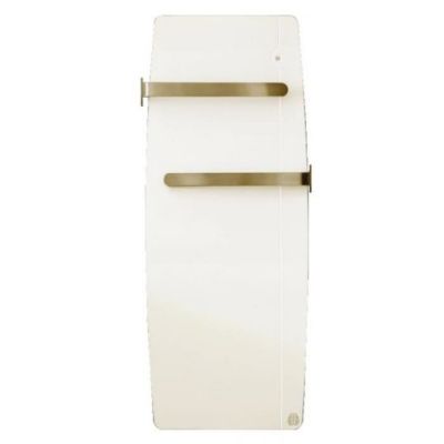 Sèche-serviettes électrique - NOIROT - Etic bain - Fluide caloporteur - 1500 W - Blanc