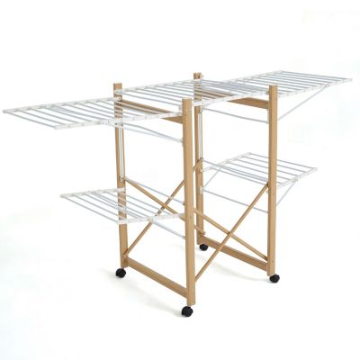 Séchoir à linge 28m bois Kitchen Move BAT-WD-03