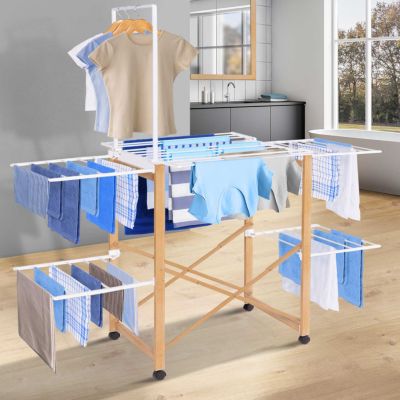 Panier à Linge Mural Pliable - Grande Capacité, Plastique, Blanc/Crème, Dimensions 24x10x29 Cm Ou 29x10x36 Cm