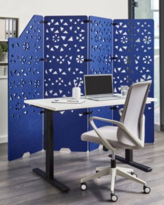 Séparateur de bureau STARRY Bleu marine