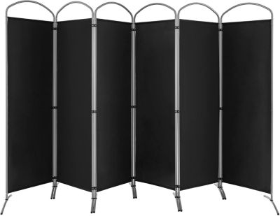 Séparateur de Pièce Pliable de 6 Panneaux écran de Confidentialité de  Séparateur Mural