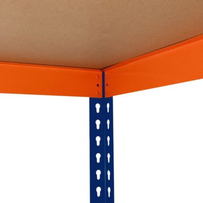 S-Rax Rayonnage à 5 Étagères 180 cm x 180 cm x 60 cm