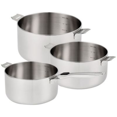 Série de 3 casseroles inox 16/18/20cm Beka 101210 r'Évolution