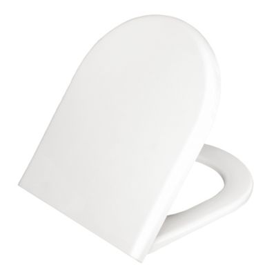 S50 Cuvette avec bride + Abattant avec frein de chute Duroplast
