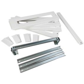 S96p150 Ide Kit Plastron 4 Rangées En Plastique Pour Coffret Ide Atlantic 65sup7296 Ou 40enl7296