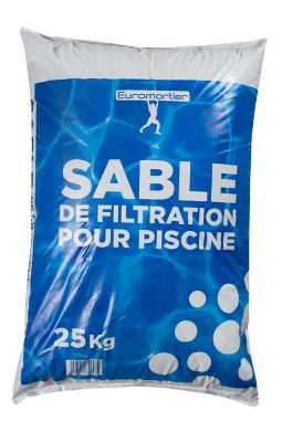 Sac de sable fin pour piscine 25 Kg