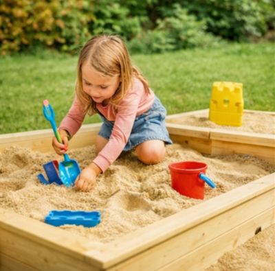 Sable fin lavé et séché pour bac à sable - 15 kg, TP Toys