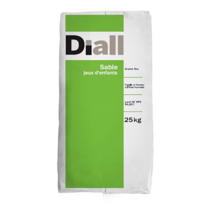Sable pour jeux d'enfants 25kg Diall