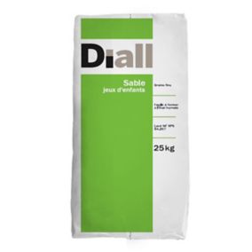 Sable pour jeux d'enfants 25kg Diall