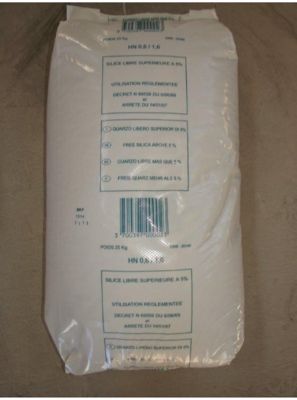 Sable sec blanc d capage fa ade 25kg