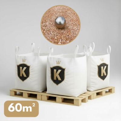 Sable stabilisé rose 0/8 mm - Pack 3 Big Bag 1,5T - Pétanque