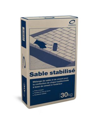 Sable stabilisé Cantillana gris 30 kg