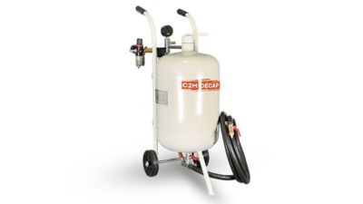 Sableuse aérogommeuse Portable - C2M DECAP Play - Cuve 30 litres ...